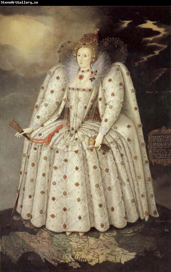 unknow artist The Ditchley Portrait of Queen Elizabeth